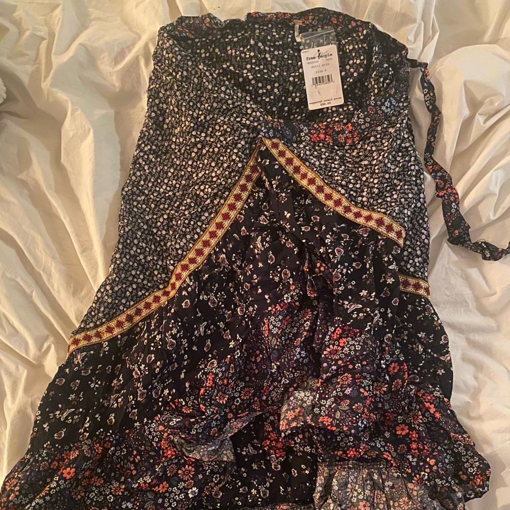 Free people wrap skirt. NWT